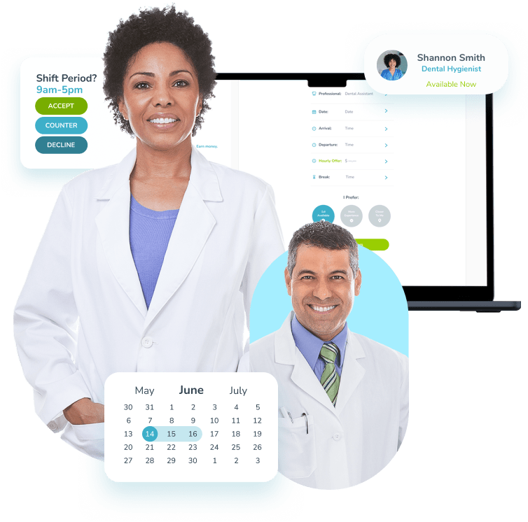 Professional dental staffing agency